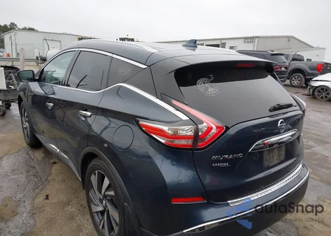 2017 Nissan Murano Platinum из США, поврежденный, VIN 5N1AZ2MH0HN187062